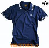  Twin Stripe Polo |  NAVY